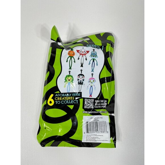 Limbz Adorably Eerie 9" Clip On Plush Bag Charm TUESDAY MARIONETTE Doll - Picture 7 of 9
